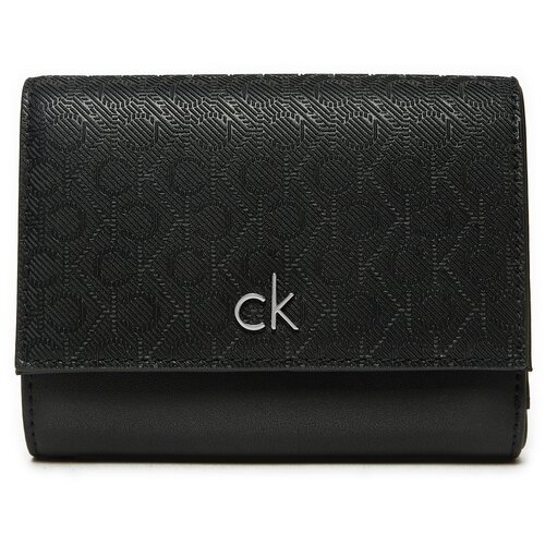 Calvin Klein Majhna ženska denarnica Ck Daily Medium Trifold_Mono K60K612841 Črna Cene