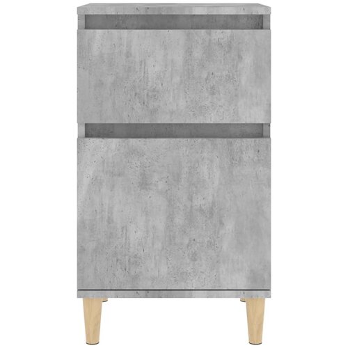  Noćni ormarići 2 kom siva boja betona 40x35x70 cm Slike