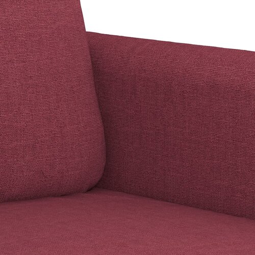  Dvosjed od tkanine crvena boja vina 140 cm Slike