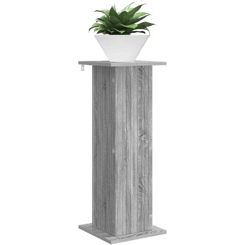  Stalak za biljke 2 pcs Siva sonoma 30,5 x 30 x 80,5 cm Slike