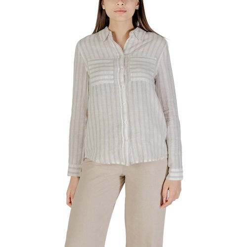 Street One Striped shirtcollar 345406 Bež Cijene