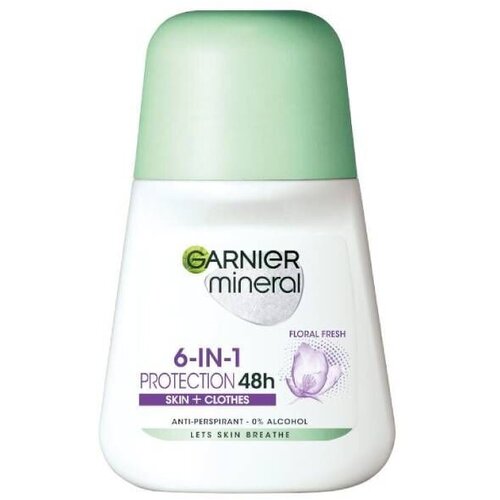Garnier on 50ml-Dezodoransi Mineral Deo Floral Fresh Roll Cene