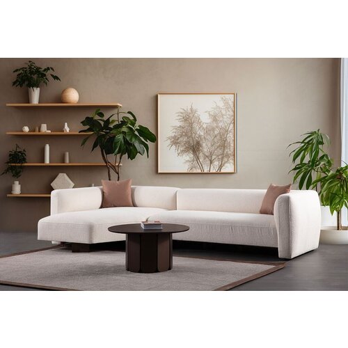 Atelier Del Sofa ugaona garnitura rena, l ugao, 315x165x70 cm, bela Cene