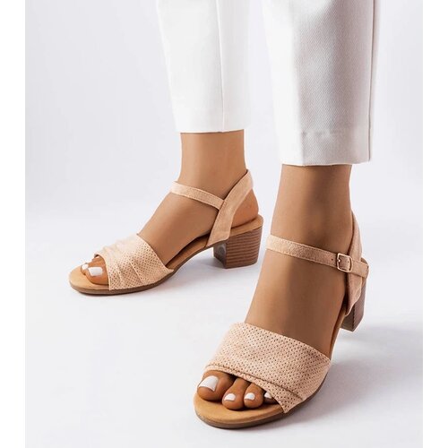 D/CEO Black sandals on a block heel Millo Cene