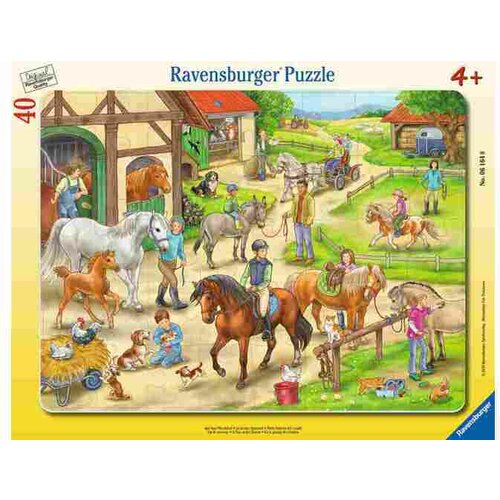 Ravensburger puzzle - Dan na ranču - 9 delova Slike