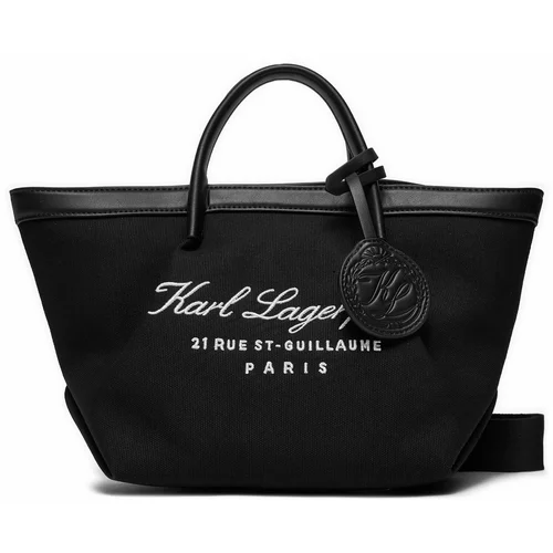 Karl Lagerfeld Ročna torba 241W3006 Črna