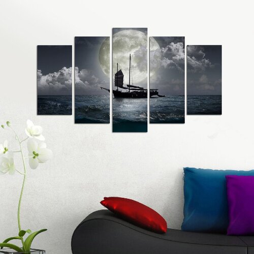 Wallity Set Slika 5M-40, 5 Delova Cene