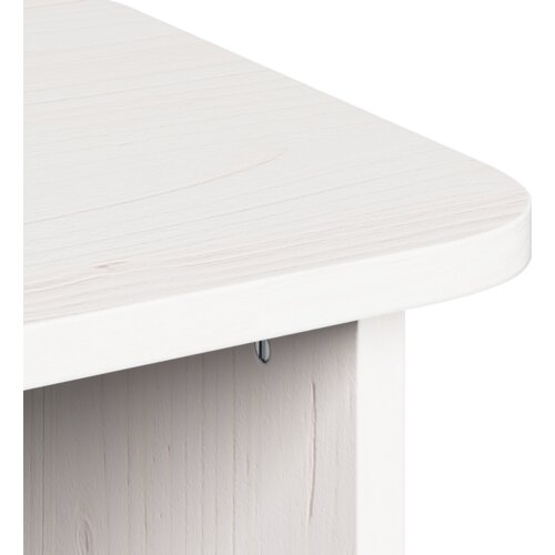 VidaXL Stolić za kavu 2 pcs Bijela 100 x 69 x 35.5 cm Slike