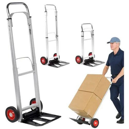 LEAN 26578 sklopiva aluminijska transportna kolica 90 kg s teleskopskom ručkom Cijene