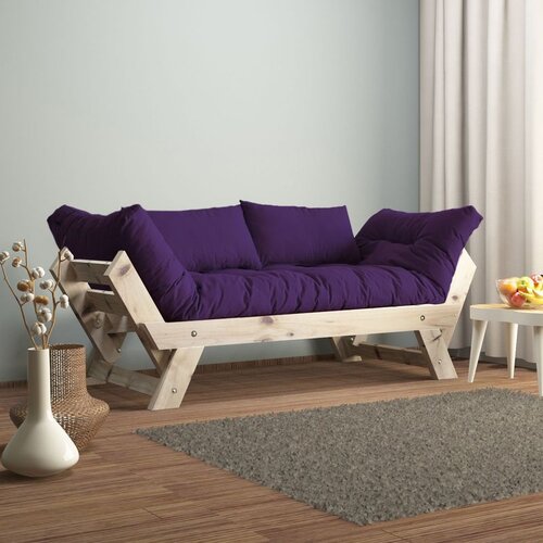 Hanah home CPT8124-210 Prirodni Ljubičasti Dvosed Slike