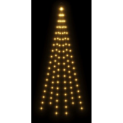 Božićno drvce na stijegu 108 LED žarulja tople bijele 180 cm Slike