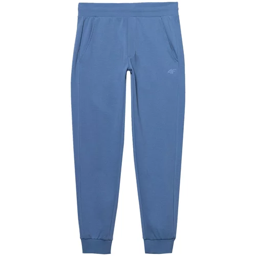 4f Športne hlače modra / moder denim