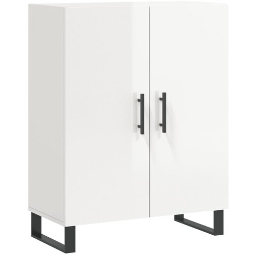 Maison Chic Komoda - Predalnik visok sijaj bela 69,5x34x90 cm inženirski les, (21720659) Cene