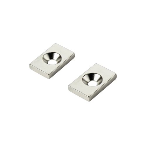 TRU COMPONENTS trajni magnet, pravokutni N35 granična temperatura (maks.): 80 °C conrad components W20L12T3-M4 Cijene