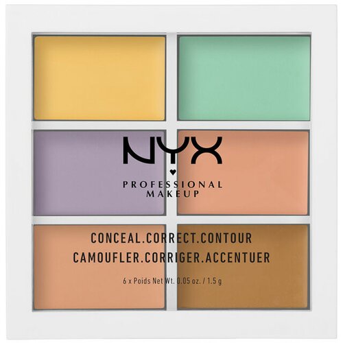 NYX professional Makeup Paleta korektora Color Correcting 04 Slike