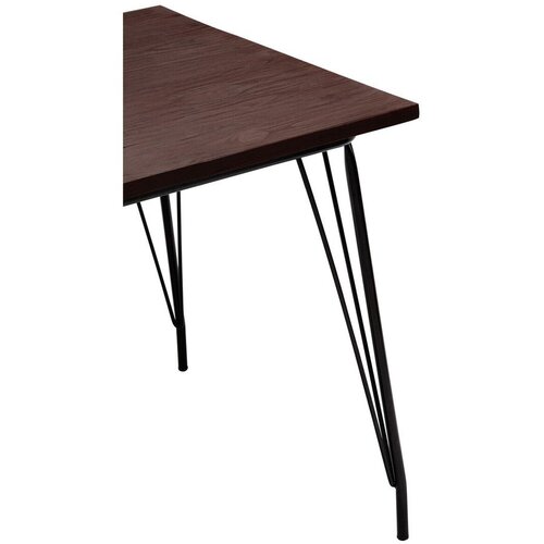 Premier Housewares Jedilna miza iz masivnega bresta &amp;oslash; 80 cm District &amp;ndash; Slike