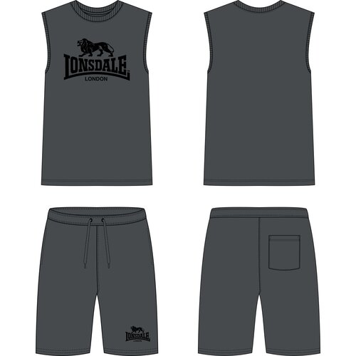 Lonsdale Men&amp;#039;s sleeveless t-shirt &amp;amp; shorts set regular fit Slike