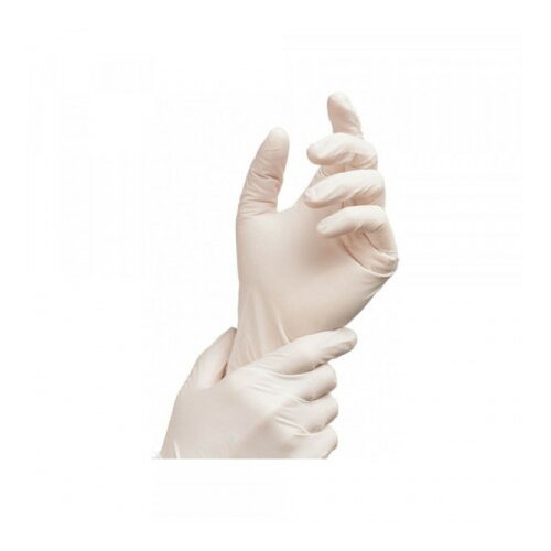 Latex rukavice sa puderom S 1/100 ( C599 ) Slike