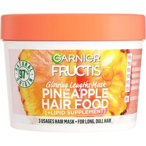 Garnier Fructis Hair Food Pineapple maska za kosu 390ML Slike