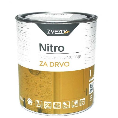 Helios Nitro osnovna boja 0.75l bela Slike