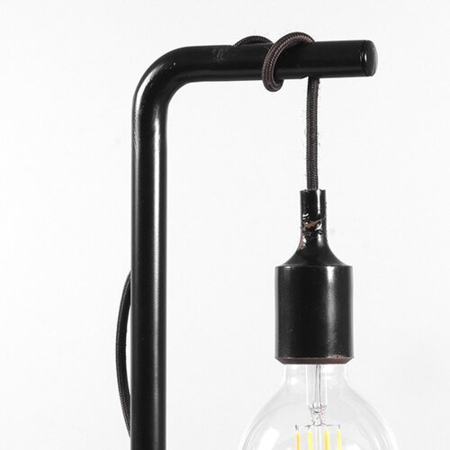  ONLI - Stona lampa WIRE 1xE27/15W/230V 50 cm crna Slike