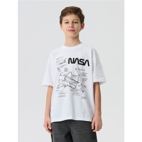 Sinsay Pamučna oversize majica s printom NASA Cene