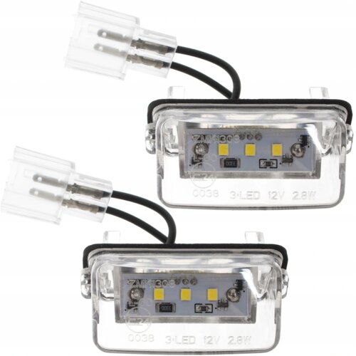 Co2 KOMPLET LUČI LED ZA OSVETLITEV REGISTRSKE TABLICE, AUTOTUNE, ZA CITROEN BERLINGO I, BERLINGO II B9, C3 I, C3 PICASSO, C3 II, C4 I, C4 PICASSO, C5 I, C5 II, DS4, JUMPY IV, SAXO, SPACETOURER,, (21748437) Slike