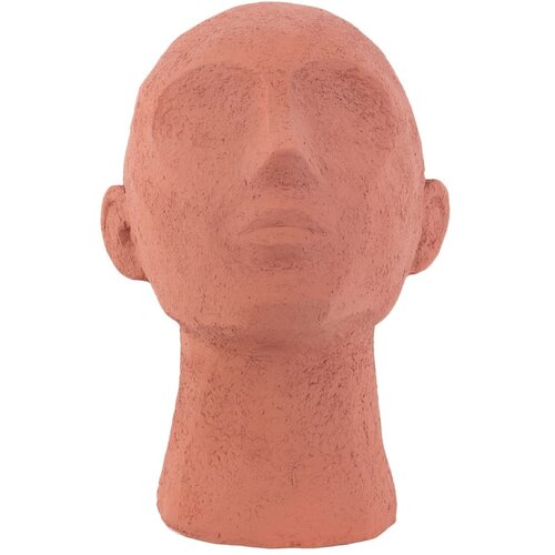 PT LIVING Oranžna dekorativna figurica Face Art, višina 22,8 cm Cene