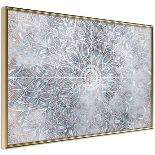  Poster - Winter Mandala 30x20 Slike
