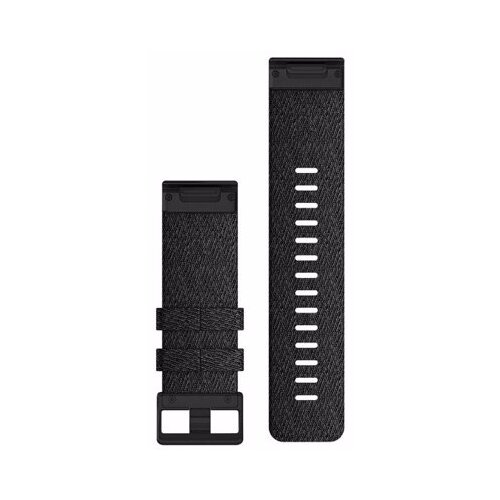 Garmin nadomestni pa&amp;scaron;ček za Fenix 6X/7X, QuickFit 26&amp;#039;&amp;#039;, Heathered Black Nylon, (20484841) Slike