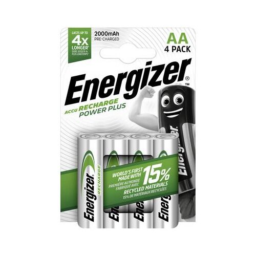 Energizer BATTERY RECHARGEABLE POWER PLUS AA HR6/4 2000mAh Cijene