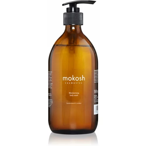 MOKOSH Sandalwood & Amber hidratantni gel za tuširanje 500 ml