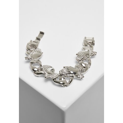 Urban Classics Accessoires Silver Bracelet Pray Hands Cijene