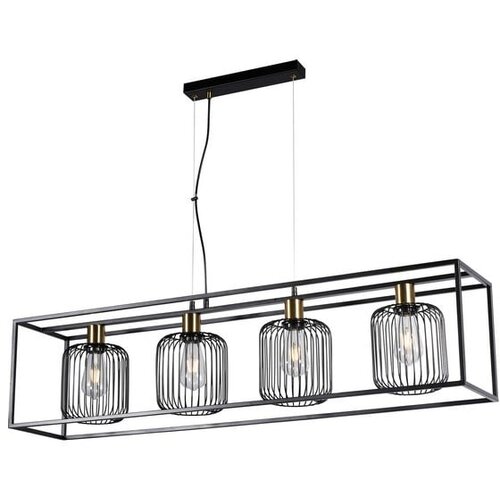  viseća lampa F7044-4V bk+sg Cene