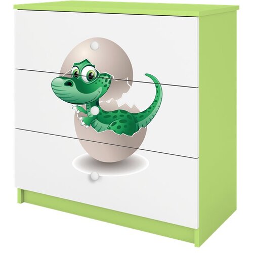 HAPPYKIDS Komoda Dreamy mali dinosaur Zelena Cijene