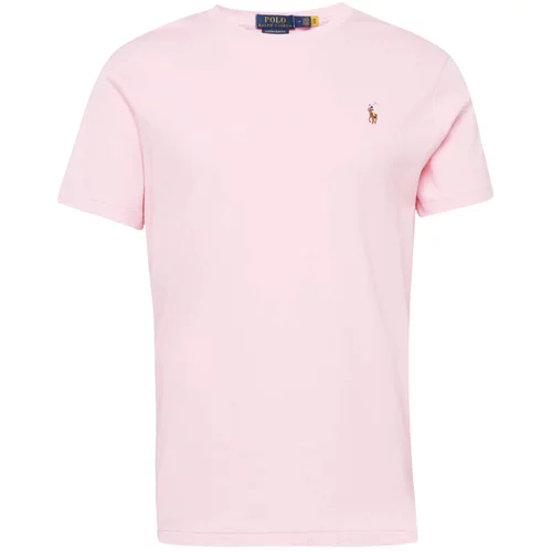 Polo Ralph Lauren Majica bež / rjava / roza
