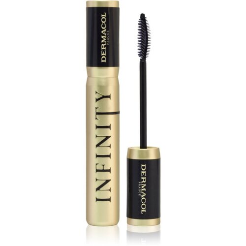 Dermacol Infinity maskara za produženje trepavica za dugotrajni volumen nijansa Hyperblack 6 ml Slike