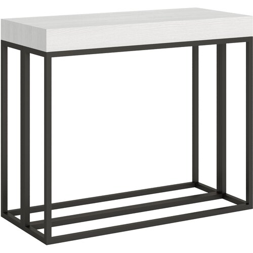 Ityhome 90 x 77 konzolna miza bela, (20848080) Cene