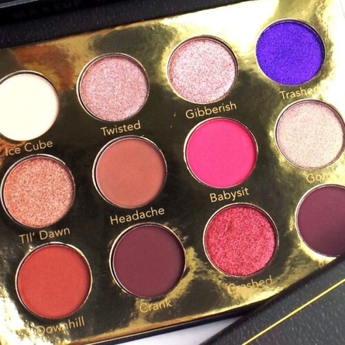 Rude Cosmetics paleta senki za oči Dirty Mother Slike