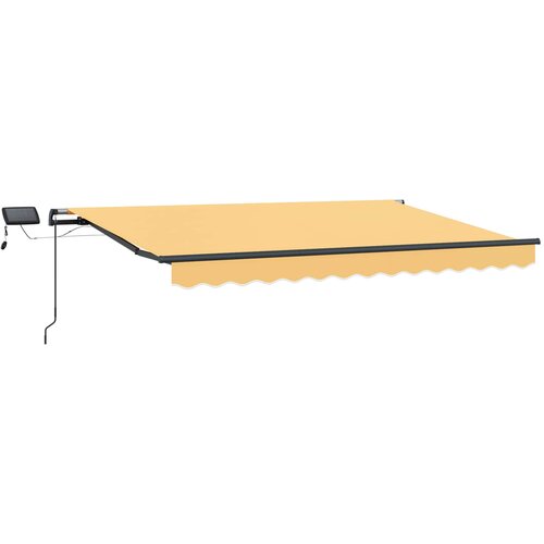  Povlačivi tende Pijesak 500 &amp;times; 300 cm Tkanina i Aluminij Slike