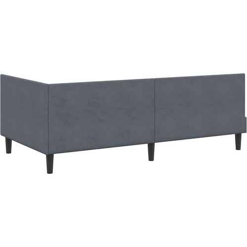  Kutni krevetni okvir s madracem Ostalo 2 pcs Siva Bar&amp;scaron;un Slike