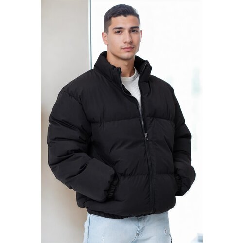 Dewberry 99887 Oversize Mens Padding Jacket-BLACK Cene