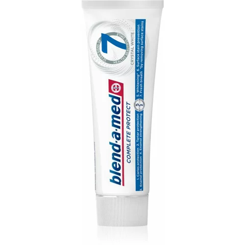 Blend a Med Protect 7 Crystal White zobna pasta za popolno zaščito zob 75 ml