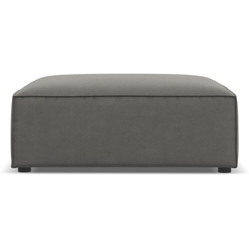 Micadoni Home Siv žameten tabure Jodie – Cene