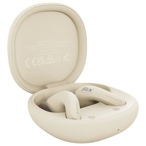 WS Slu&amp;scaron;alice HiFuture FlyBuds4 ANC Tearbuds Latte Slike