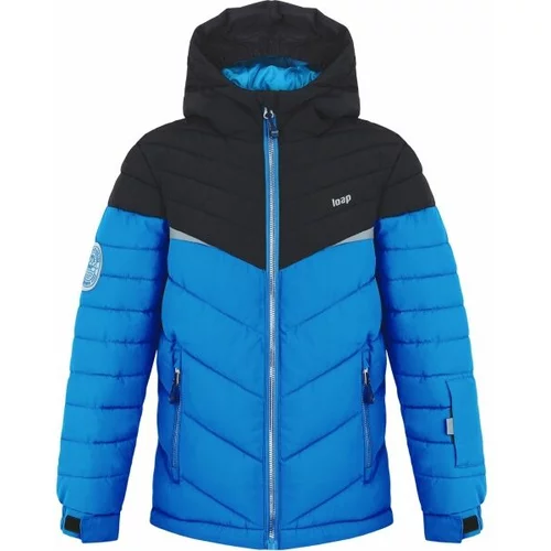 LOAP FULLSAC Skijaška jakna za dječake, plava, veličina