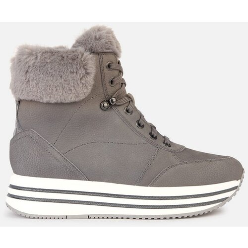 Geox Grey women&amp;#039;s sneakers Kency - Women&amp;#039;s Slike