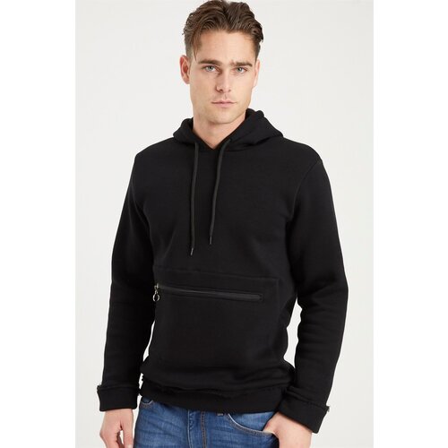 Dewberry 1043 MEN&amp;#039;S SWEATSHIRT-BLACK Slike