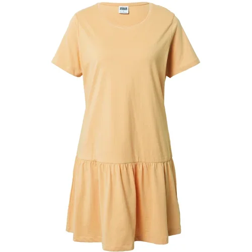 Urban Classics Obleka 'Valance' svetlo oranžna
