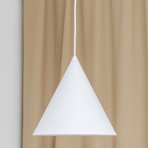  Visilica na sajli ETNA II, 1xE27/15W/230V, prečnik 25 cm, bela Slike